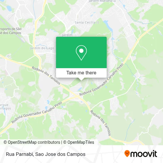 Rua Parnabi map