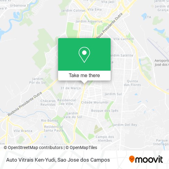 Auto Vitrais Ken-Yudi map
