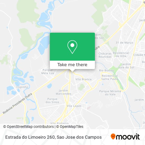 Estrada do Limoeiro 260 map