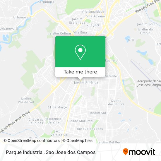 Parque Industrial map