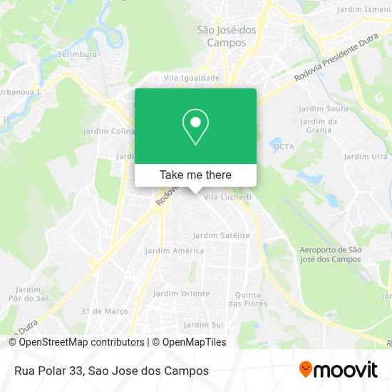 Rua Polar 33 map