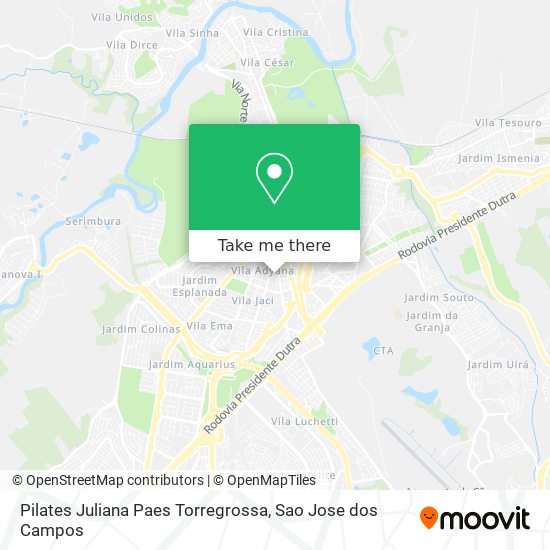 Pilates Juliana Paes Torregrossa map