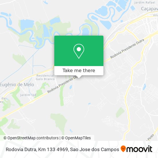 Rodovia Dutra, Km 133 4969 map