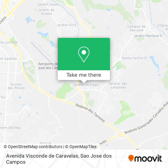 Avenida Visconde de Caravelas map
