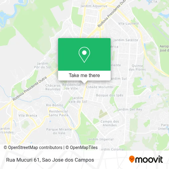 Rua Mucuri 61 map