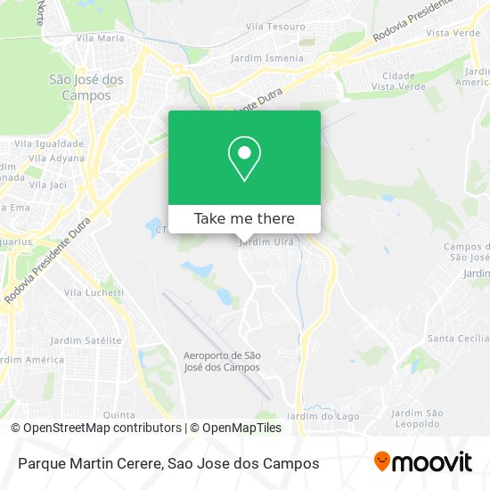 Parque Martin Cerere map