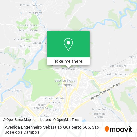 Avenida Engenheiro Sebastião Gualberto 606 map