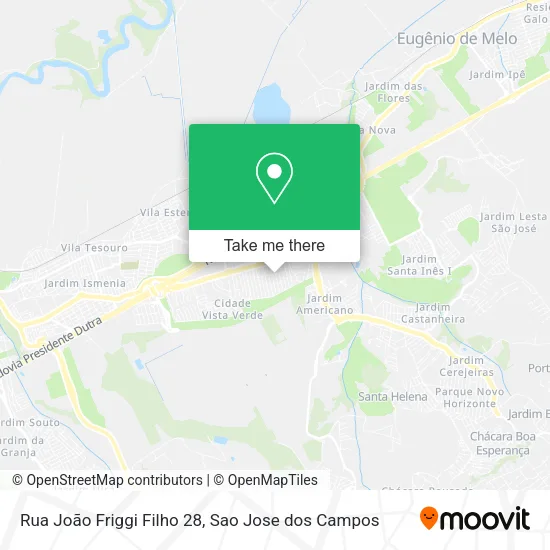 Rua João Friggi Filho 28 map