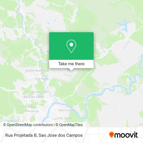 Rua Projetada B map
