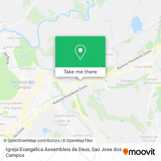 Igreja Evangélica Assembleia de Deus map