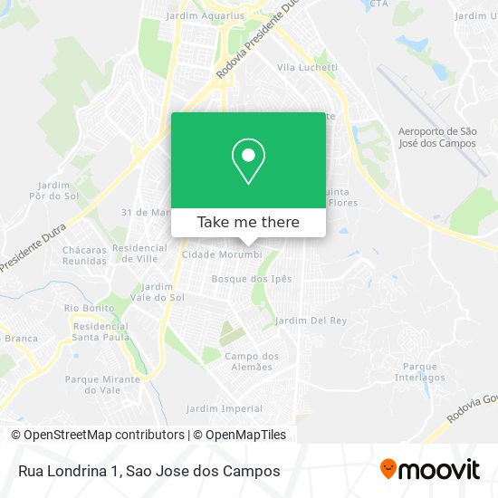 Rua Londrina 1 map