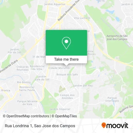 Rua Londrina 1 map