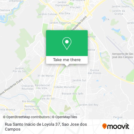 Rua Santo Inácio de Loyola 37 map