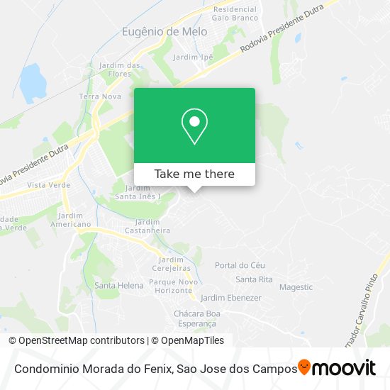 Condominio Morada do Fenix map