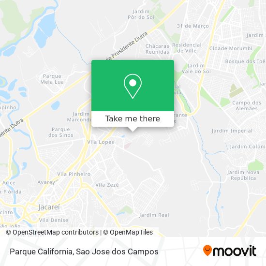 Parque California map