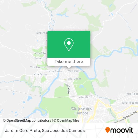 Jardim Ouro Preto map