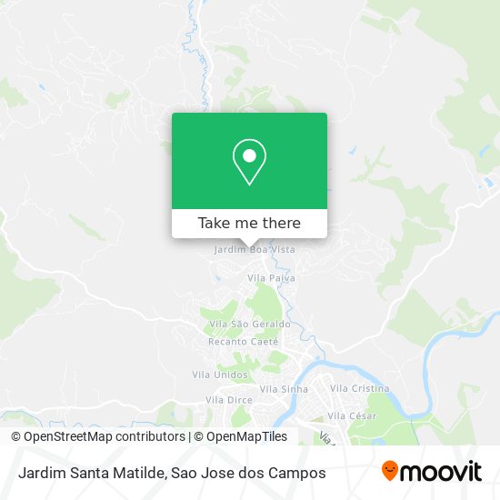 Jardim Santa Matilde map