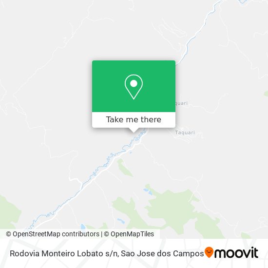 Rodovia Monteiro Lobato s/n map