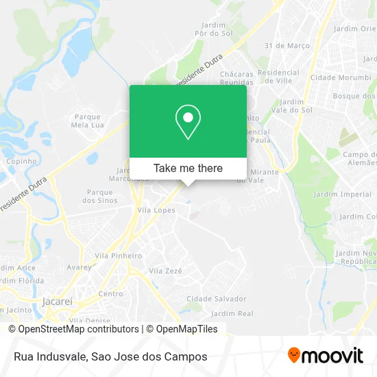Rua Indusvale map