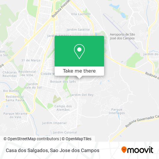Casa dos Salgados map
