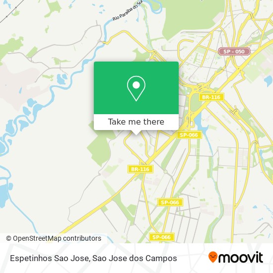 Mapa Espetinhos Sao Jose