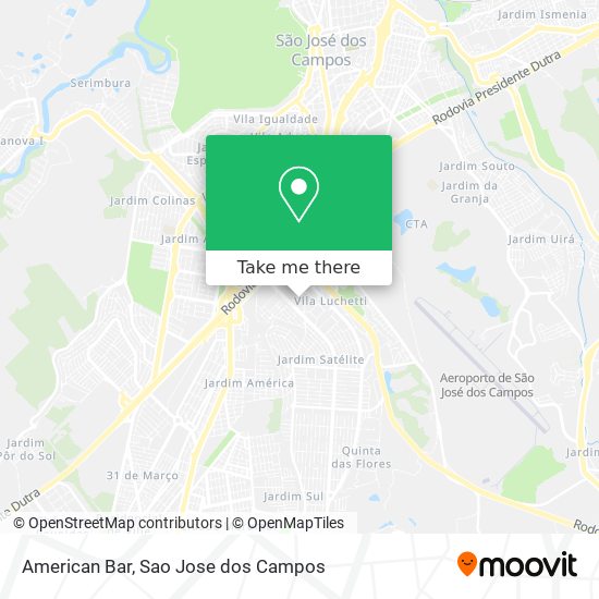 American Bar map