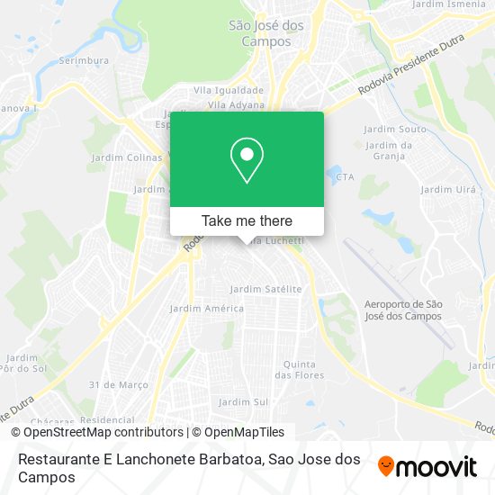 Restaurante E Lanchonete Barbatoa map