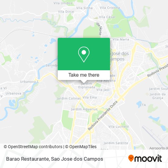 Barao Restaurante map
