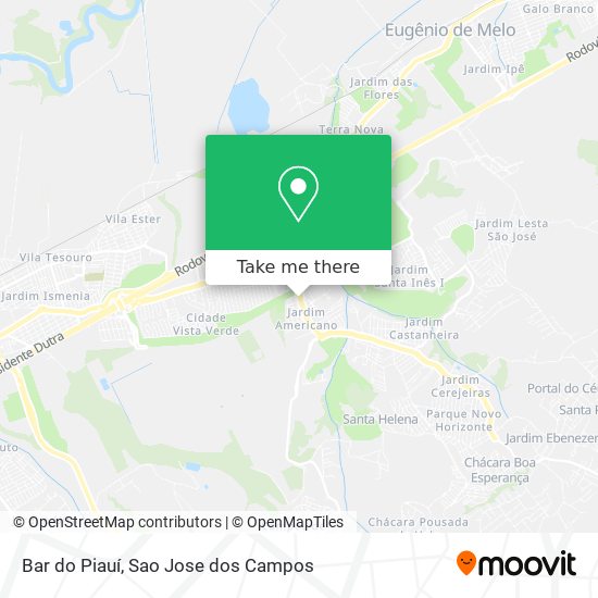 Bar do Piauí map