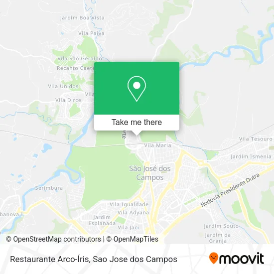 Restaurante Arco-Íris map