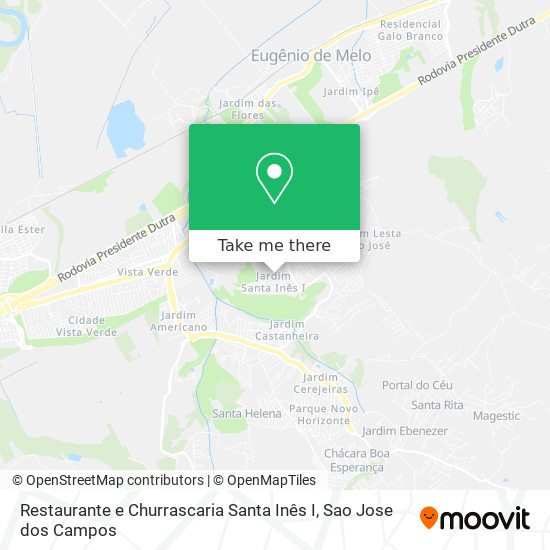 Restaurante e Churrascaria Santa Inês I map