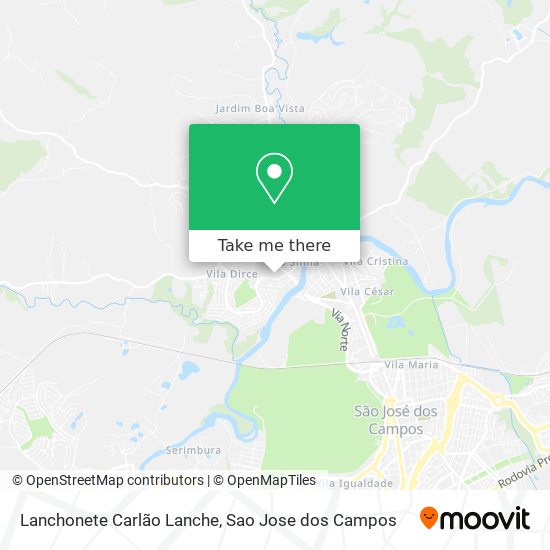 Lanchonete Carlão Lanche map