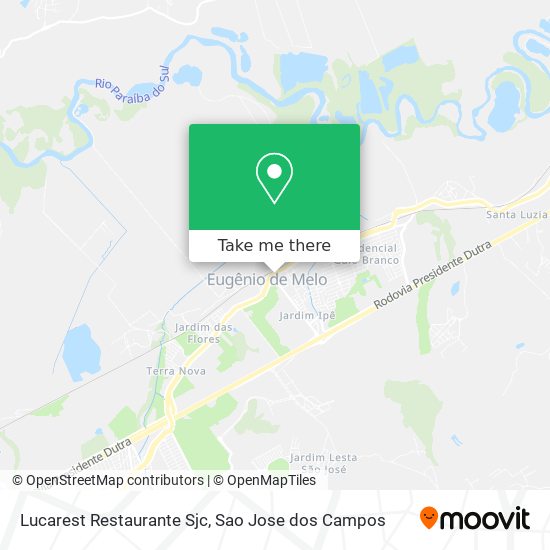 Lucarest Restaurante Sjc map