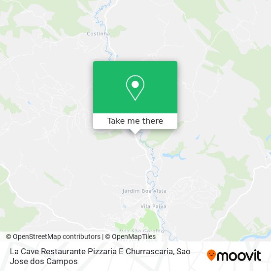 La Cave Restaurante Pizzaria E Churrascaria map