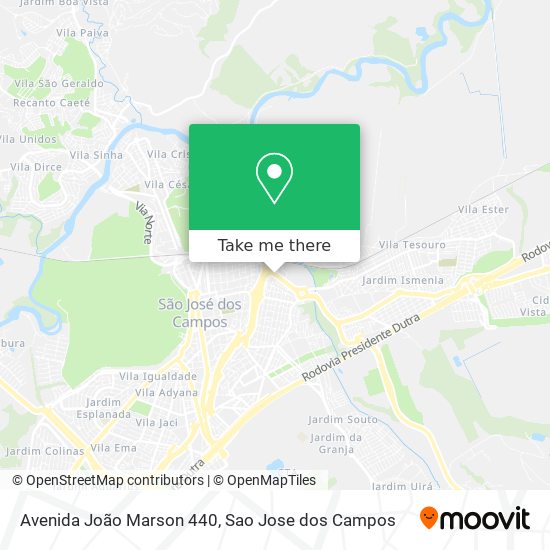 Avenida João Marson 440 map