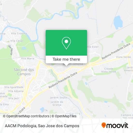 AACM Podologia map