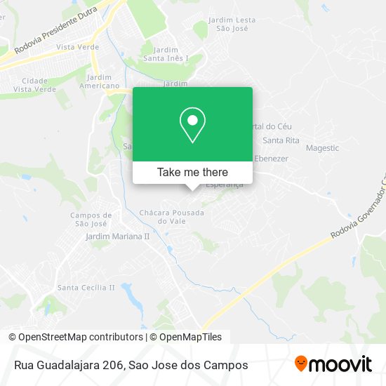 Rua Guadalajara 206 map