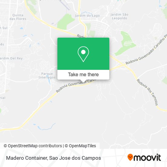 Madero Container map