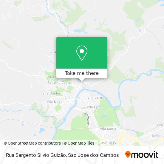 Rua Sargento Silvio Guizão map
