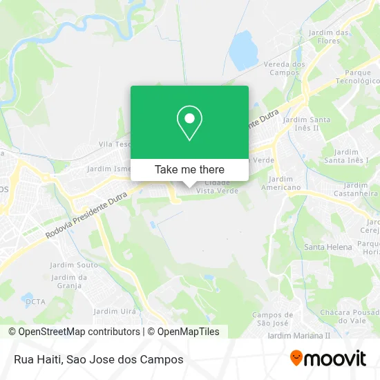 Rua Haiti map