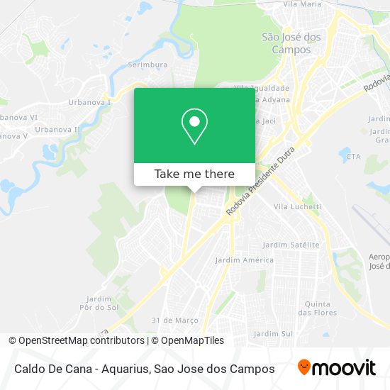 Caldo De Cana - Aquarius map