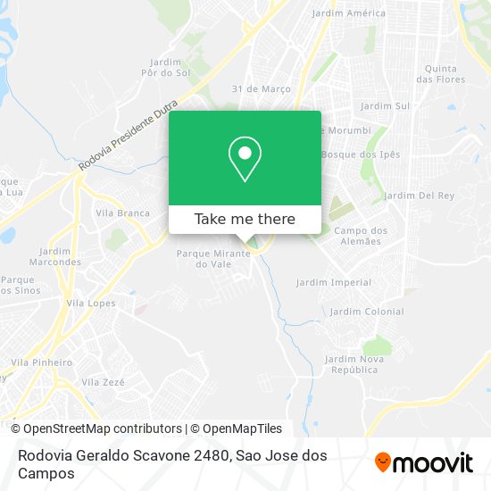 Rodovia Geraldo Scavone 2480 map