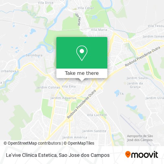 Le'vive Clinica Estetica map