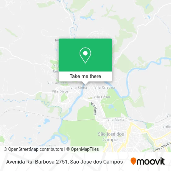 Avenida Rui Barbosa 2751 map