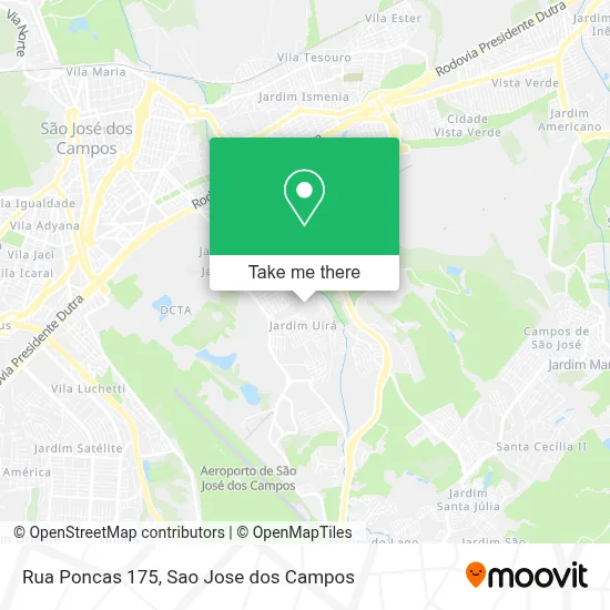 Rua Poncas 175 map