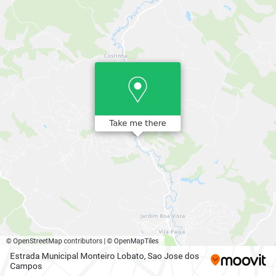Estrada Municipal Monteiro Lobato map