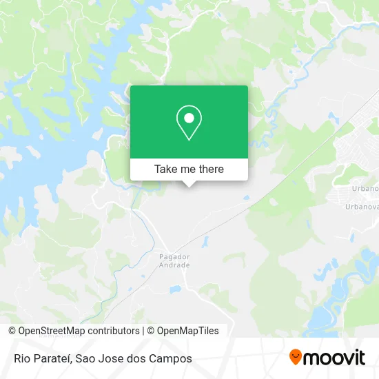 Rio Parateí map