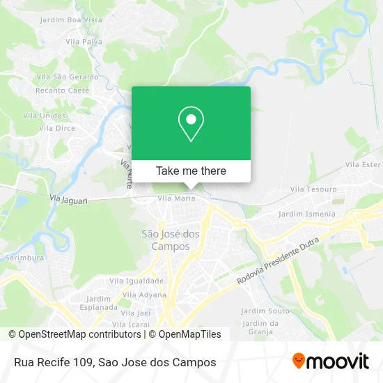 Rua Recife 109 map