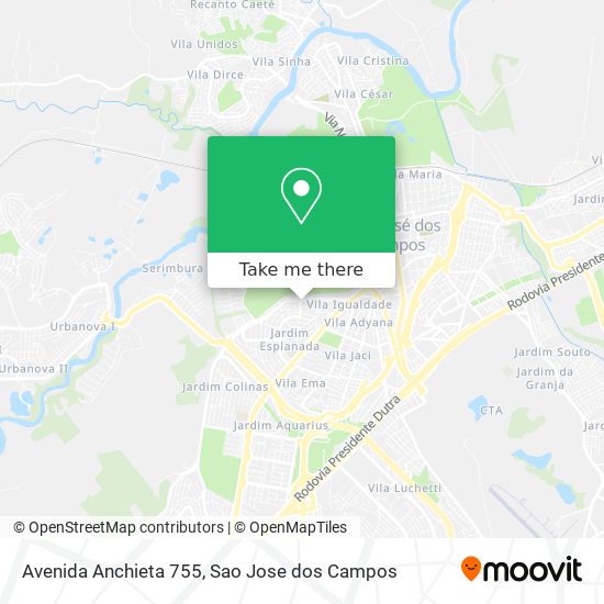 Avenida Anchieta 755 map