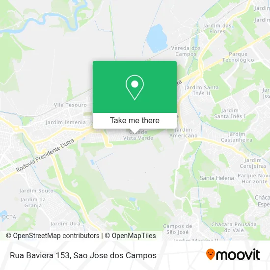 Rua Baviera 153 map